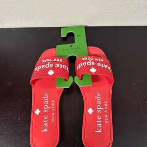 Authentic Kate Spade women’s red sandals